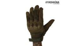 Рукавиці тактичні олива mechanix (літо) XL