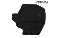 Кобура модель Hit Factor ver.1 для зброї Glock - 19 / 23 / 19Х / 45 колір Black правша