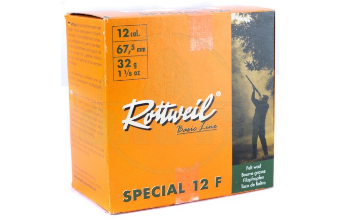 Патрон Rottweil Special 12 F кал.12 / 67,5 дріб №7 (2,5 мм) наві