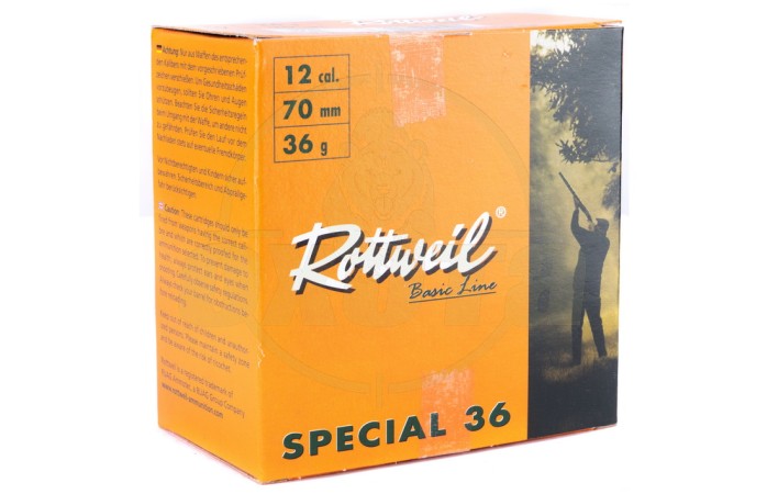 Патрон Rottweil Special 36 кал.12 / 70 дріб №5 (3,0 мм) навішува