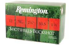 Патрон Remington Buckshot 12/70 картеч 11/0 8,6 мм - 9 картечин