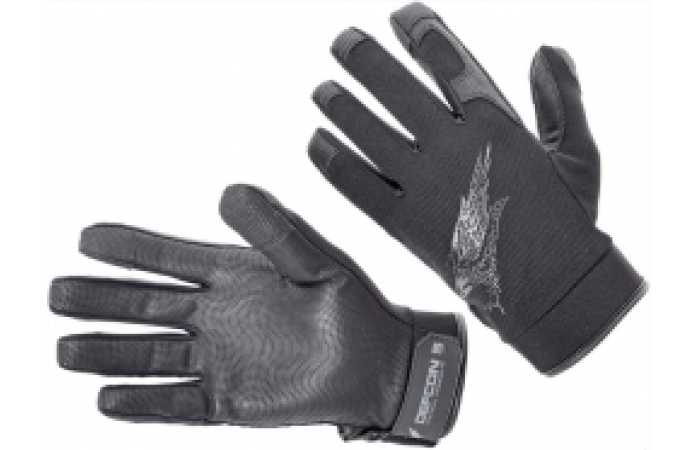 Рукавички Defcon 5 SHOOTING GLOVES WITH LEATHER PALM BLACK M ц:b