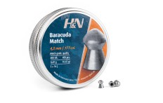Кулі пневм H&N Baracuda Match, 4,5 мм , 0,69 г, 400 шт / уп