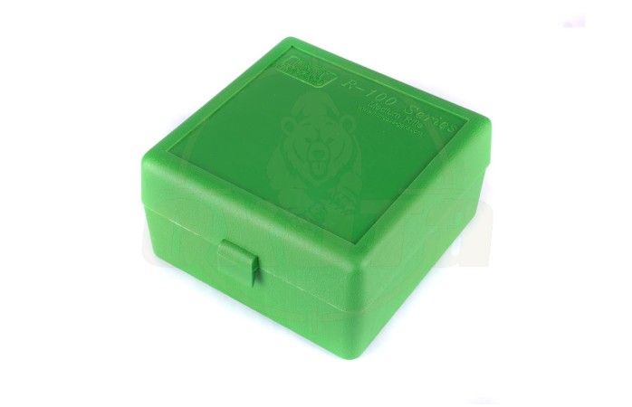 Коробка для патронів MTM RM-100 зеленого кольору
