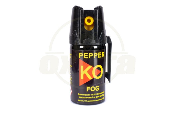 Газовий балончик Klever Pepper KO Fog аерозольний. Обсяг - 40 мл