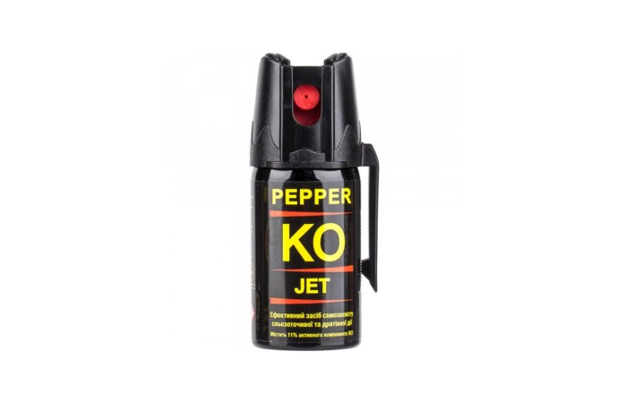 Газовий балончик Klever Pepper KO Jet струменевий. Обсяг - 40 мл