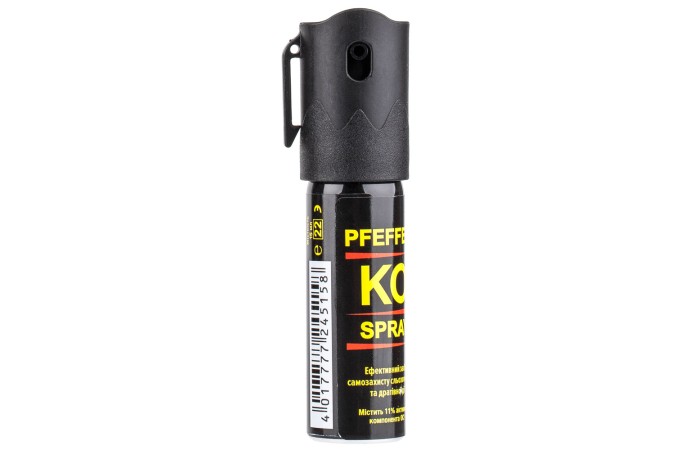 Балон газовий Klever Pepper KO Spray струменевий. Обсяг - 15 мл