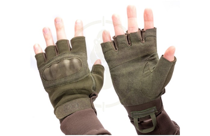 M-Tac рукавички безпалі Assault Tactical Mk.3 Olive XL