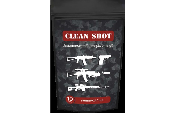 Серветки CLEAN SHOT Уверсальні (15 шт)